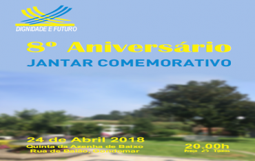 Aniversário 8.º  | Jantar Comemoratvo