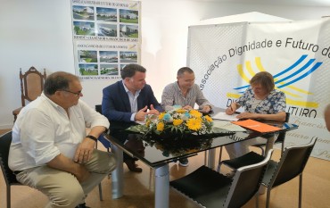 Assinatura do Auto de Consignação da Empreitada